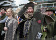 The Queen Attends the Cheltenham Festival in Cheltenham, UK.