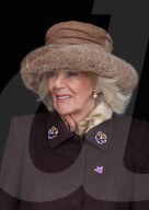 The Queen Attends the Cheltenham Festival in Cheltenham, UK.