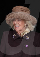 The Queen Attends the Cheltenham Festival in Cheltenham, UK.