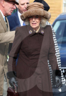 The Queen Attends the Cheltenham Festival in Cheltenham, UK.