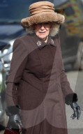 The Queen Attends the Cheltenham Festival in Cheltenham, UK.