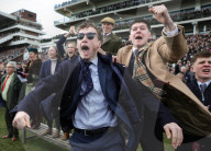 The Queen Attends the Cheltenham Festival in Cheltenham, UK.