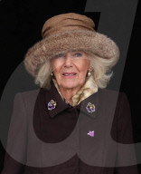 The Queen Attends the Cheltenham Festival in Cheltenham, UK.