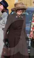 The Queen Attends the Cheltenham Festival in Cheltenham, UK.