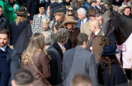 The Queen Attends the Cheltenham Festival in Cheltenham, UK.