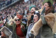 The Queen Attends the Cheltenham Festival