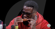 Kevin Hart takes on the Wings of Death for a second time as he helps Hot Ones celebrate its 10th anniversary