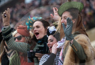 The Queen Attends the Cheltenham Festival