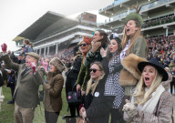 The Queen Attends the Cheltenham Festival