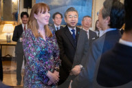 Deputy Prime Minister Angela Rayner the UK-Japan 21st Century Group to Downing Street