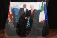 Foreign Secretary David Lammy attends the G7 in Canada