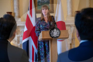 Deputy Prime Minister Angela Rayner the UK-Japan 21st Century Group to Downing Street