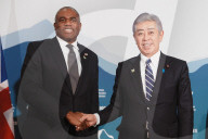 Foreign Secretary David Lammy attends the G7 in Canada