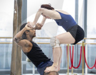 Natalia Osipova's night: Royal Ballet puts the spotlight on Osipova. Rehearsals.