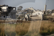 Gazans daily life amidst rubble