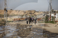 Gazans daily life amidst rubble