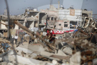 Gazans daily life amidst rubble