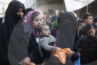 Food distribution in Gaza