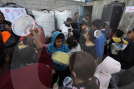 Food distribution in Gaza