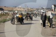 Gazans daily life amidst rubble