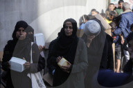 Food distribution in Gaza