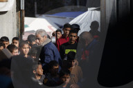 Food distribution in Gaza