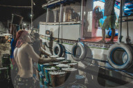 Açaí Market In The City Of Belém In The Brazilian Amazon