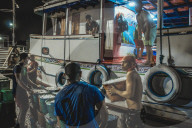 Açaí Market In The City Of Belém In The Brazilian Amazon