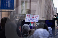 Protesters Gather Outside Columbia University In Support Of Mahmoud Khalil