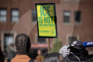 Protesters Gather Outside Columbia University In Support Of Mahmoud Khalil