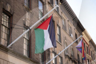 Protesters Gather Outside Columbia University In Support Of Mahmoud Khalil