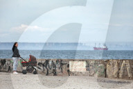Ukrainians capture a moment of peace on Odesa beach