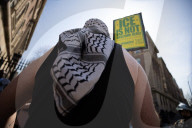 Protesters Gather Outside Columbia University In Support Of Mahmoud Khalil