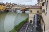 Arno River In Florence, Italy