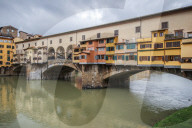 Arno River In Florence, Italy