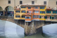 Arno River In Florence, Italy