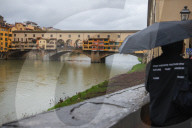 Arno River In Florence, Italy