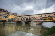 Arno River In Florence, Italy