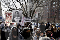  NY: Demonstration In Support Of Mahmoud Khalil A Columbia Student In US Custody 