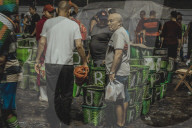 Açaí Market In The City Of Belém In The Brazilian Amazon