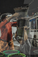 Açaí Market In The City Of Belém In The Brazilian Amazon
