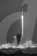 NASA Spacex Crew 10 Launch To ISS