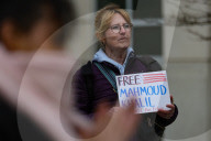 Protest For Mahmoud Khalil At DC ICE Offices