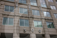 Protest For Mahmoud Khalil At DC ICE Offices
