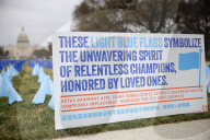 Colorectal Cancer Art Installation On The National Mall