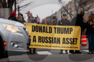 Veterans protest outside White House