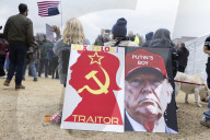 Anti-Trump Protest On The National Mall