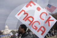 Anti-Trump Protest On The National Mall