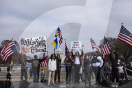 Anti-Trump Protest On The National Mall