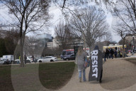 Anti-Trump Protest On The National Mall